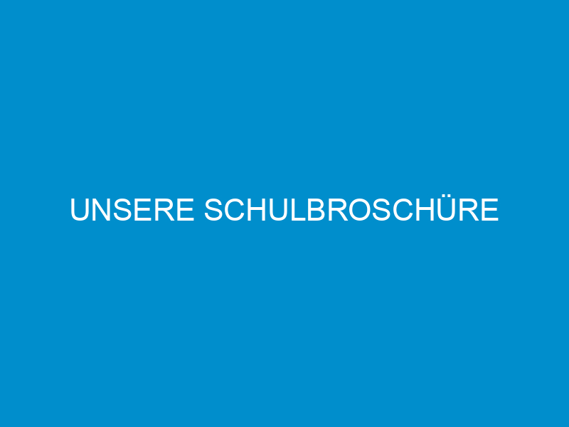 unsere schulbroschuere 4551