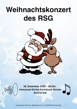 Plakat Weihnachtskonzert 2025